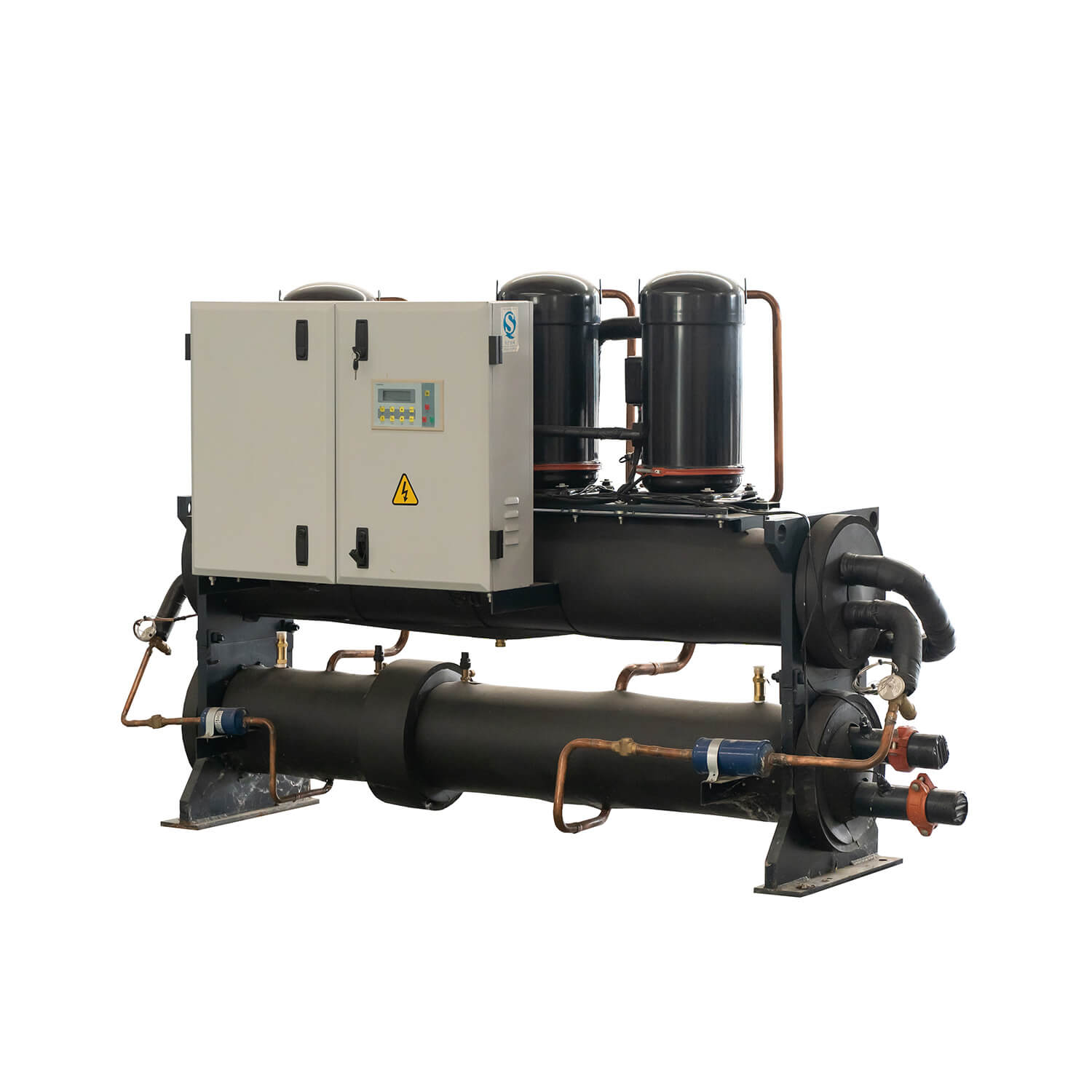 70 kW-280 kW wassergekühlter Scroll-Kühler und Wärmepumpe, industrielle/gewerbliche Zentralklimaanlage